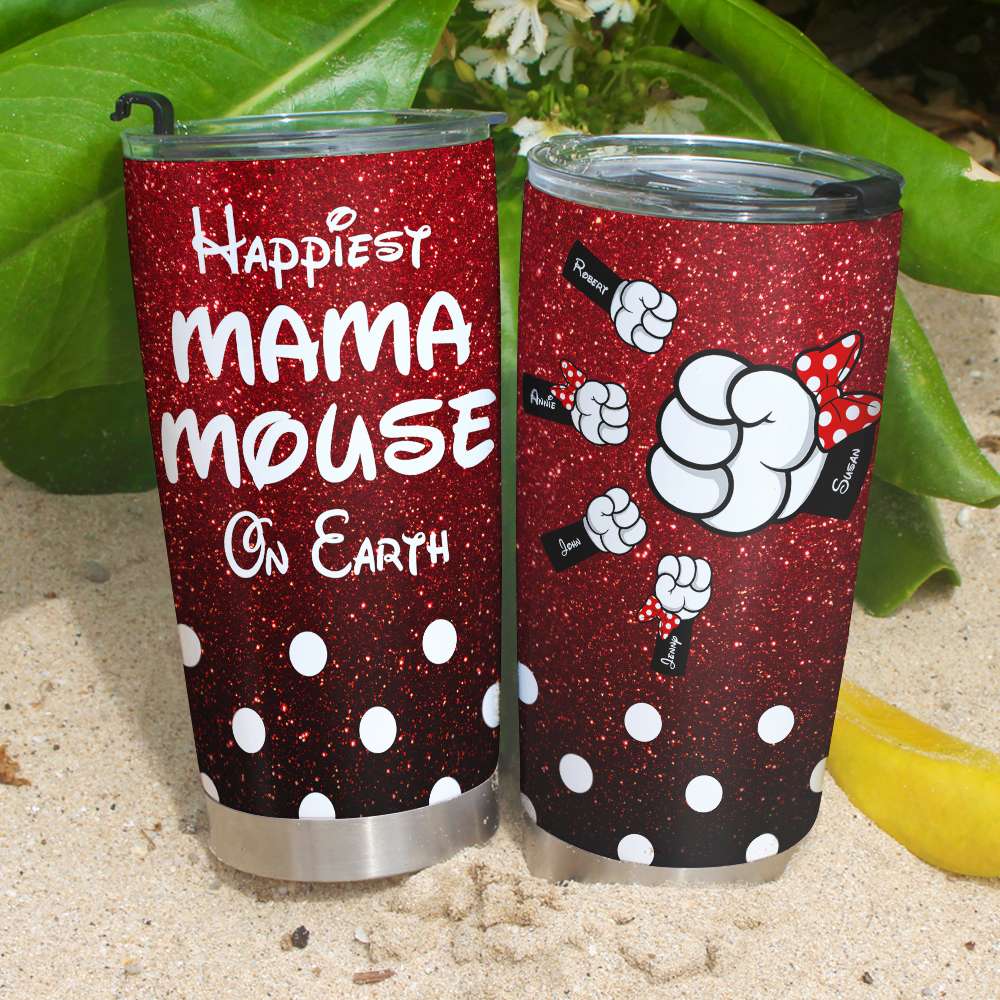 Mother's Day Personalized Tumbler 05NAHN100423 - Tumbler Cup - GoDuckee