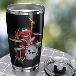 Personalized Drum Tumbler - The Tempo Is Whatever I Say It Is - Tumbler Cup - GoDuckee