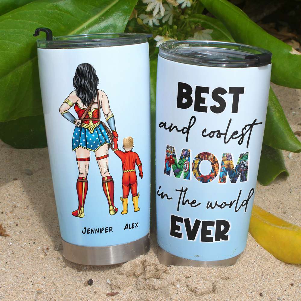 Always Will Be My Super Mom - Personalized Tumbler - Mother's Day Gift -  GoDuckee