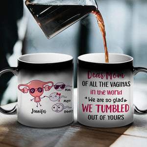 Dear Mom, Gift For Mom, Personalized Magic Mug, Sperm Mug, Mother's Day Gift - Magic Mug - GoDuckee