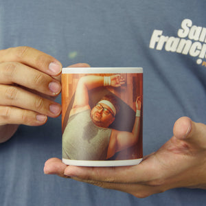 Funny Man Custom Photo Magic Mug, Gift For Him - Magic Mug - GoDuckee