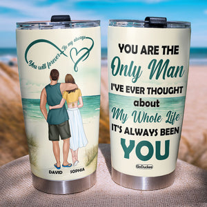 You Will Forever Be My Always Personalized Tumbler Cup, Gift For Couple - Tumbler Cup - GoDuckee