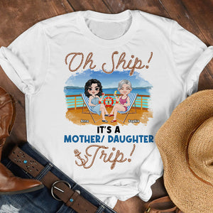 It's A Mother/ Daughter Trip - Gift For Mother/Daughter- Personalized Shirt- Mom/Daughter Cruise Shirt - Shirts - GoDuckee