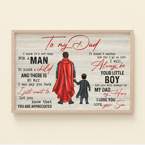 Father's Day- 01natn130423tm Personalized Canvas Print - Poster & Canvas - GoDuckee