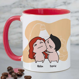 After All These Years And I Still Fancy You To Bits, Gift For Couple, Personalized Wine Tumbler - Coffee Mug - GoDuckee