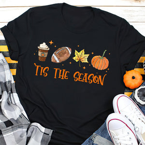 American Football Shirt, Personalized Fall Season Gift For American Football Lovers, 'Tis The Season - Shirts - GoDuckee