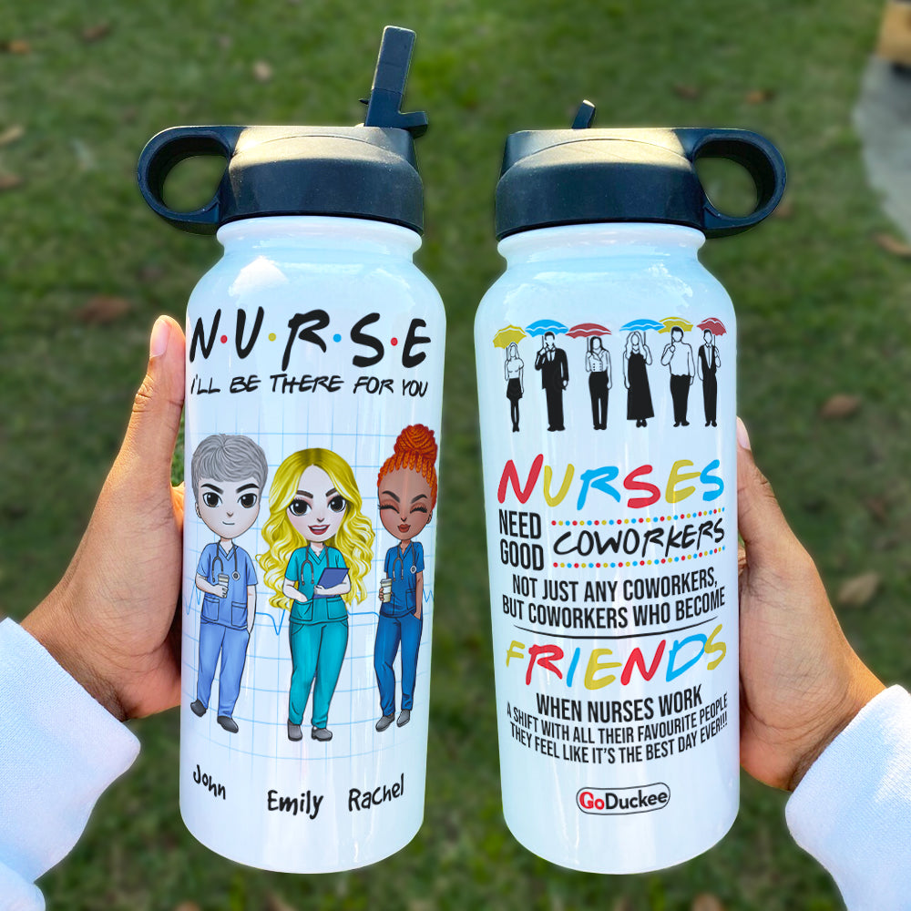 Nurses Personalized Water Bottle