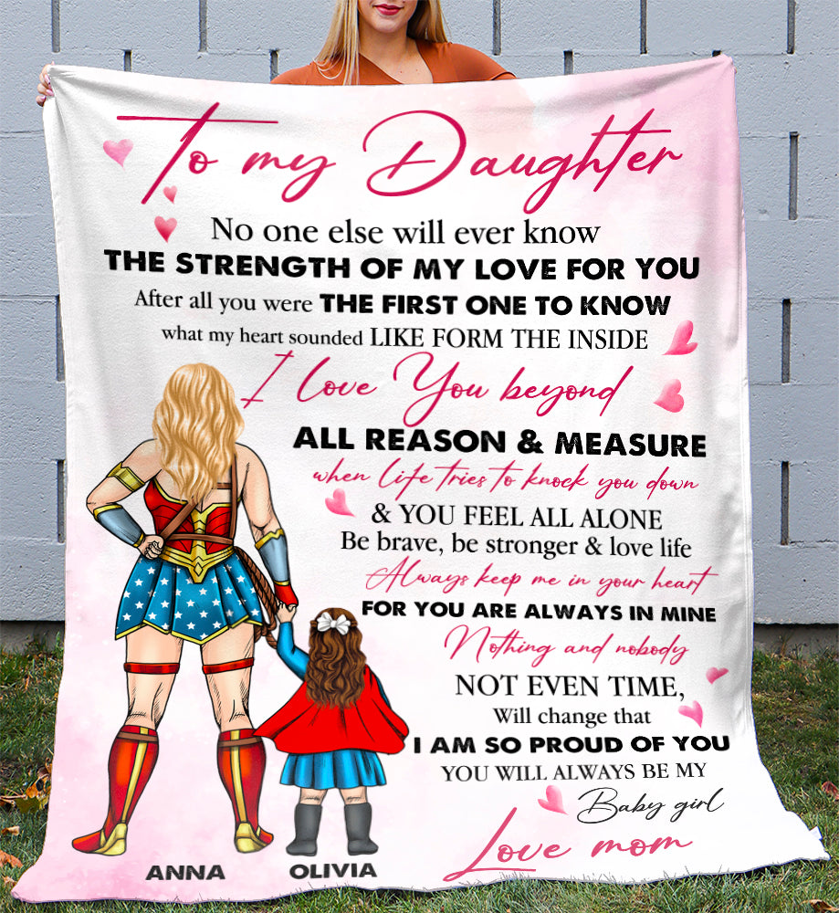 I Am So Proud Of You Personalized Blanket, Family Gift - Blanket - GoDuckee