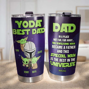 Best Dad - Personalized Tumbler Cup - Gift For Dad - Tumbler Cup - GoDuckee