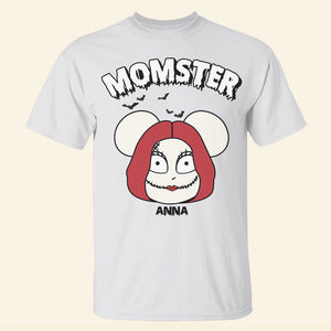 Personalized Horror Halloween Shirts, Momster - Dadcula - Shirts - GoDuckee