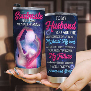 Couple Dancing 04BHLH180123 Personalized Couple Tumbler - Tumbler Cup - GoDuckee