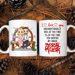 Couple Wedding Anniversary, Couple Happy Day White Mug - Coffee Mug - GoDuckee