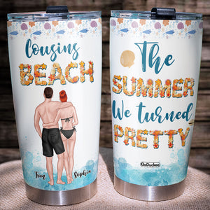 The Summer We Turned Pretty Personalized Tumbler Cup, Gift For Couple - Tumbler Cup - GoDuckee