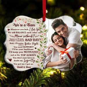 Couple You Got Me I Got Us Personalized Benelux Ornament - Ornament - GoDuckee