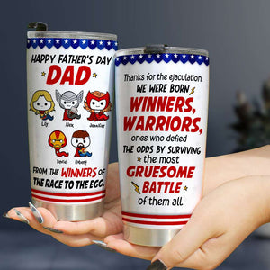 Father's Day Personalized Tumbler 03HTHN070423 - Tumbler Cup - GoDuckee