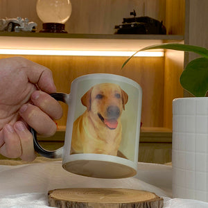 World's Best Dog Dad - Personalized Magic Mug - Magic Mug - GoDuckee