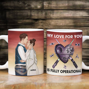 Couple My Love For You Is Fully Operational Personalized Mug - Coffee Mug - GoDuckee