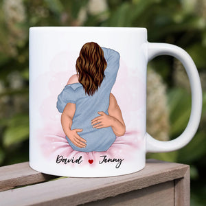 Personalized Couple Mug, Definition Of Love, Gift For Couple - Coffee Mug - GoDuckee