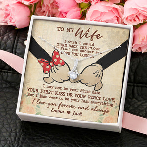 Couple I'd Find You Sooner - Personalized Alluring Beauty Necklace - Jewelry - GoDuckee