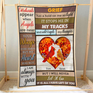 I'm Always With You Personalized Heaven Blanket - Blanket - GoDuckee