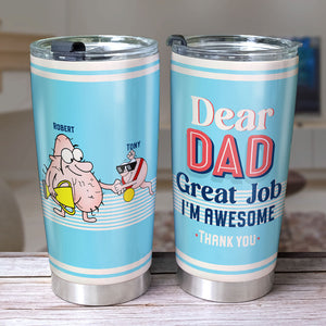 Dear Teacher I Talk to Everyone, Personalized Kid Tumbler, Funny