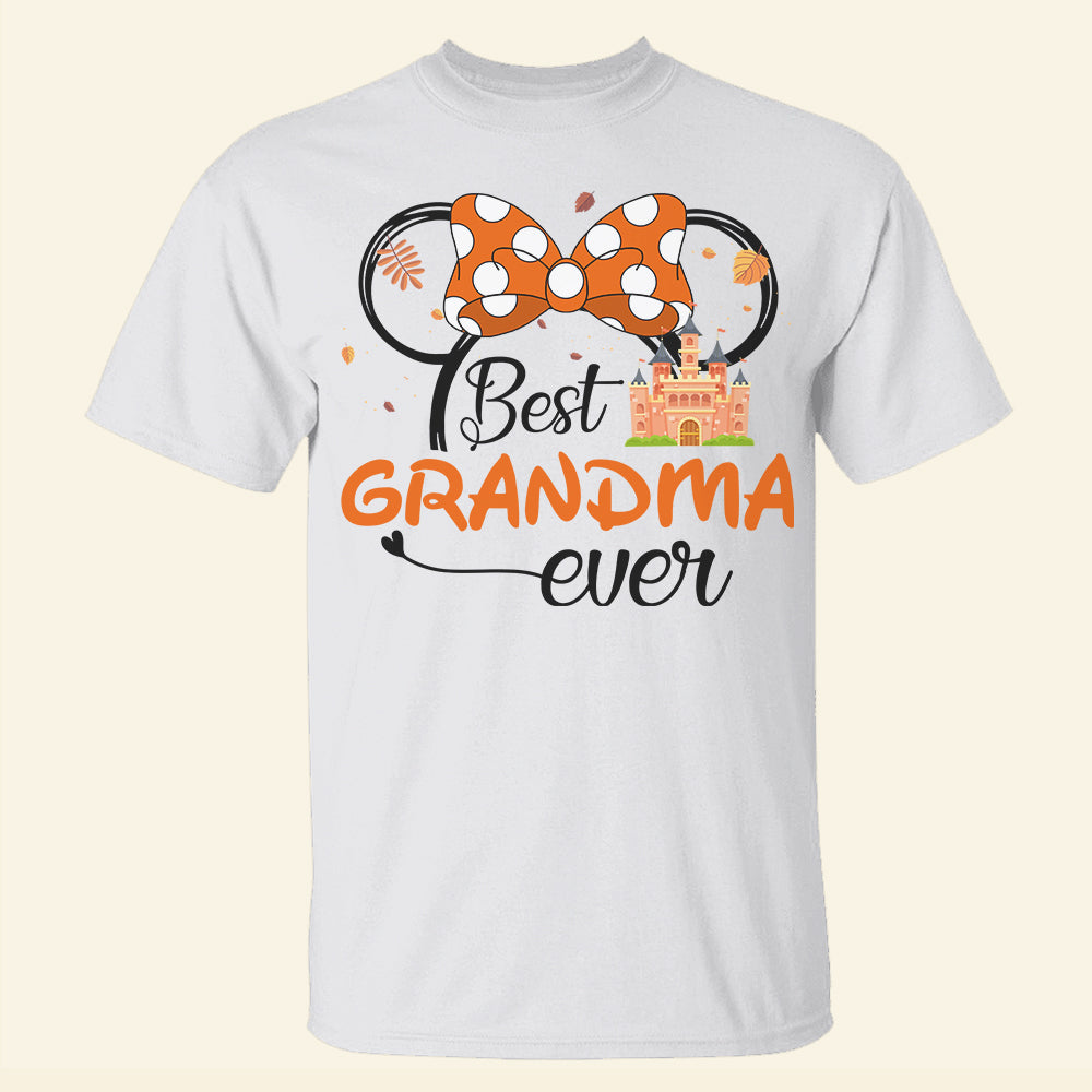 Best Grandma Ever Personalized Grandma Shirts, Gift For Grandma - Shirts - GoDuckee