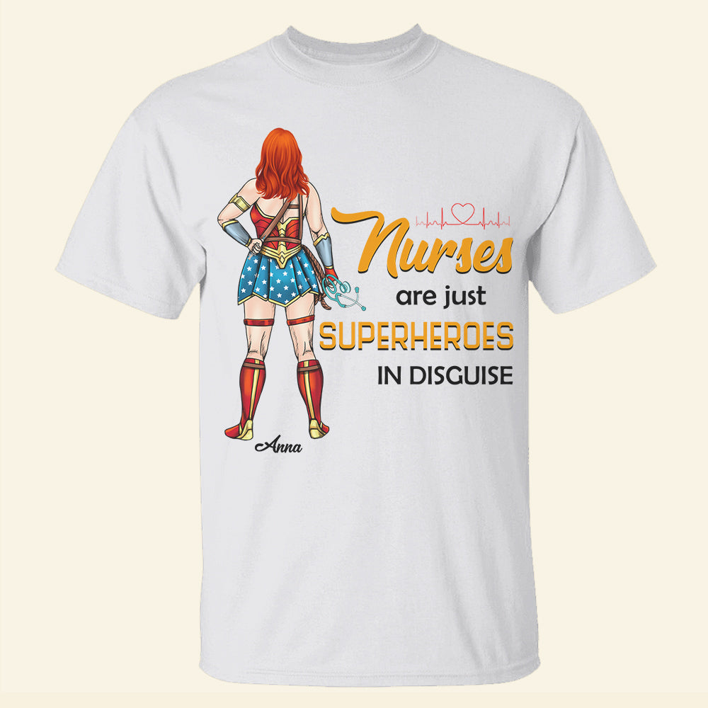 Nurses - SuperHeroes - Personalized Shirts e - Shirts - GoDuckee