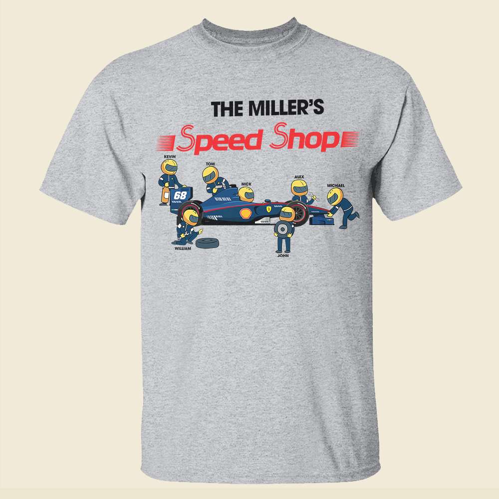 Racing Team Personalized F1 Racing Shirts, Gift For Racers - Shirts - GoDuckee