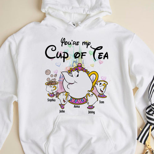 You're My Cup Of Tea Personalized Mom Shirt, Gift For Family - Shirts - GoDuckee