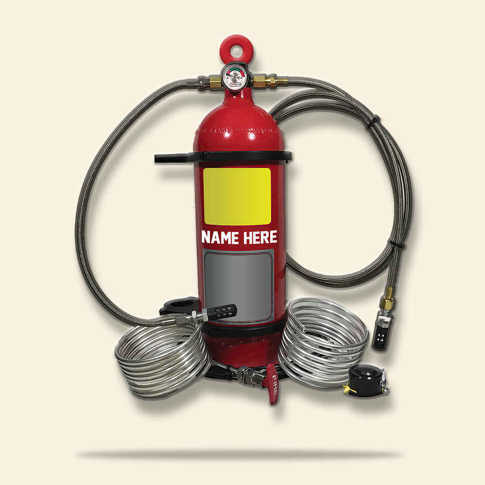 Racing Fire Extinguisher System 2 - Personalized Christmas Ornament - Ornament - GoDuckee