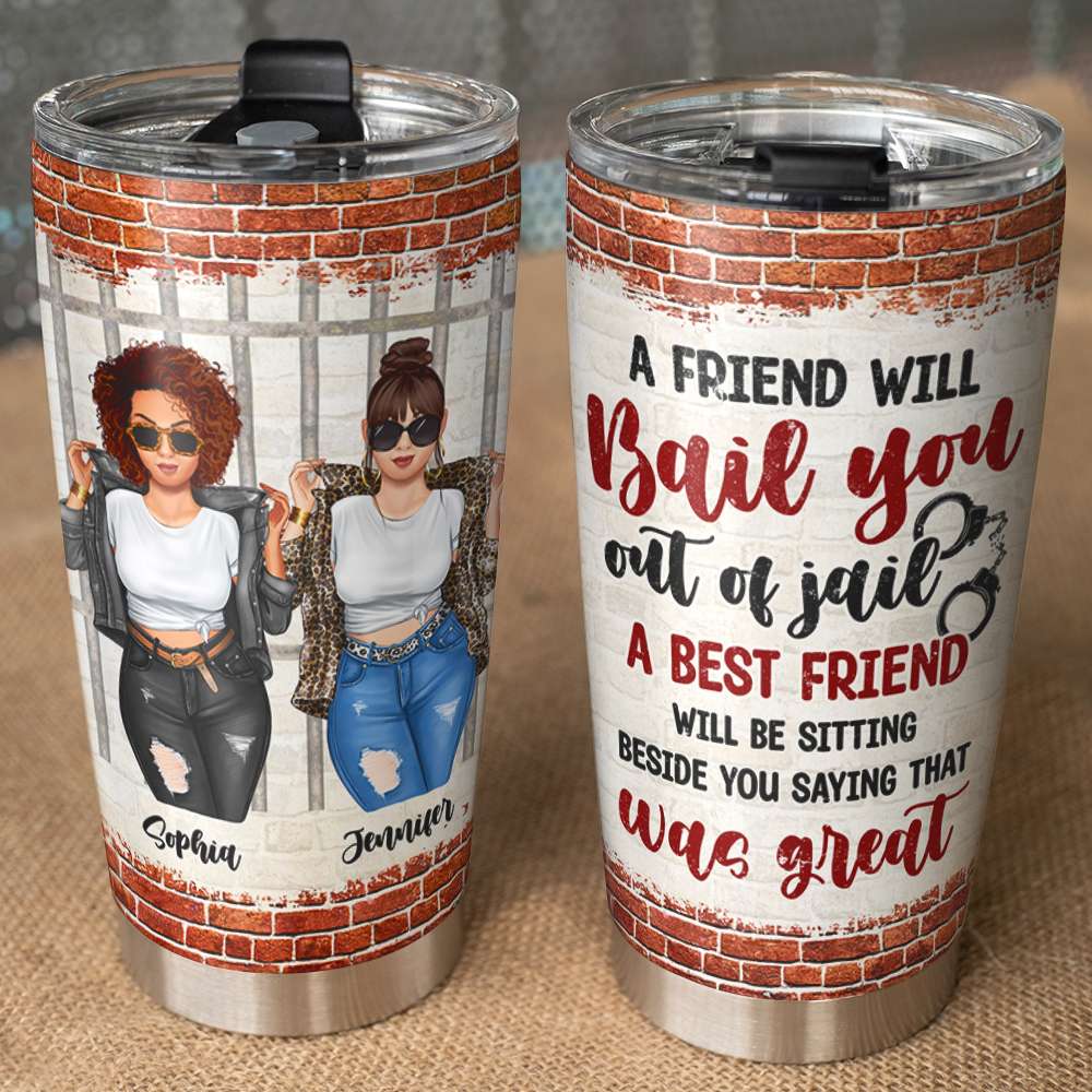 Personalized Gym Besties Water Bottle - Everyone Needs A Gym Buddy -  GoDuckee