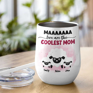 Ewe Are The Coolest Mom, Gift For Mom, Personalized Mug, Sheep Mug, Mother's Day Gift - Coffee Mug - GoDuckee