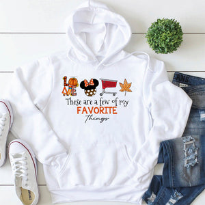 Personalized Teacher Fall Shirt, Few Of My Favorite Things - Shirts - GoDuckee