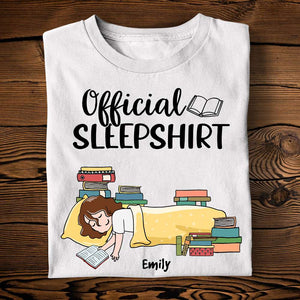 Book Girl Official Shirt - Personalized Shirts - Shirts - GoDuckee