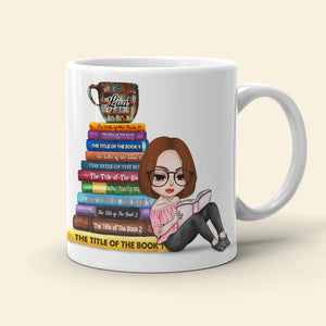 Book Single Married In A Relationship Love Books Personalized Mug 2HUHI120122 - Coffee Mug - GoDuckee