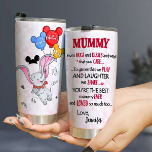Mother's Day Personalized Tumbler 07HUHN270323 - Tumbler Cup - GoDuckee