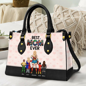 Mother's Day Personalized Leather Bag 05QHHN240323TM - Leather Bag - GoDuckee