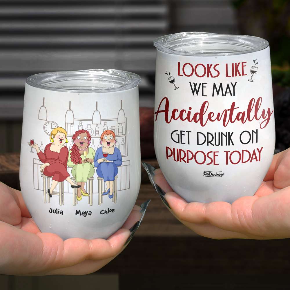 Personalized Cruising Friends Tumbler - Day Drinking Squad, We Don't H -  GoDuckee