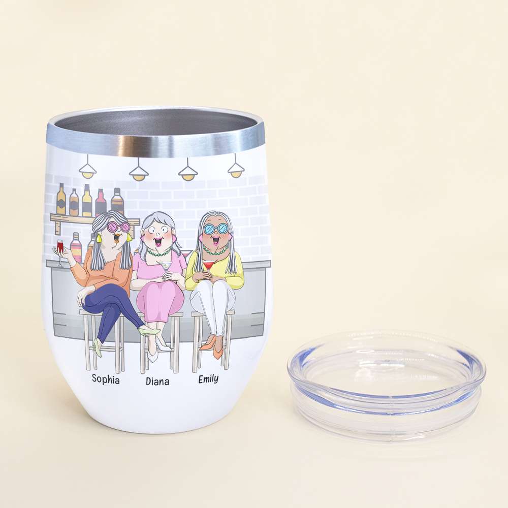 Holiday Wine Tumblers - VARIETY OF SAYINGS – The Winey Guys