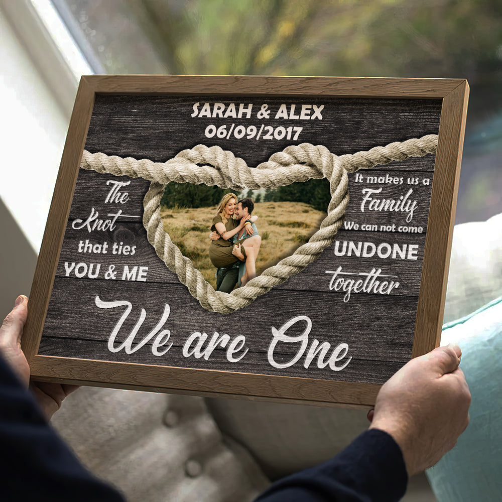 We Cannot Come Undone Together, Personalized Couple Poster & Canvas - Poster & Canvas - GoDuckee