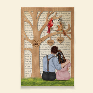 Couple Forever And Bird Couple Canvas Poster - Poster & Canvas - GoDuckee