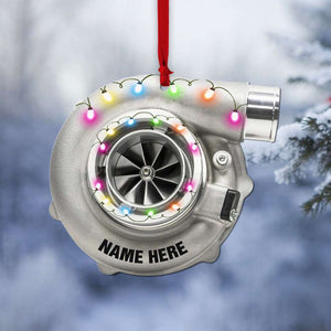 Mechanical Turbo - Personalized Christmas Ornament - Gift For Mechanic - Ornament - GoDuckee