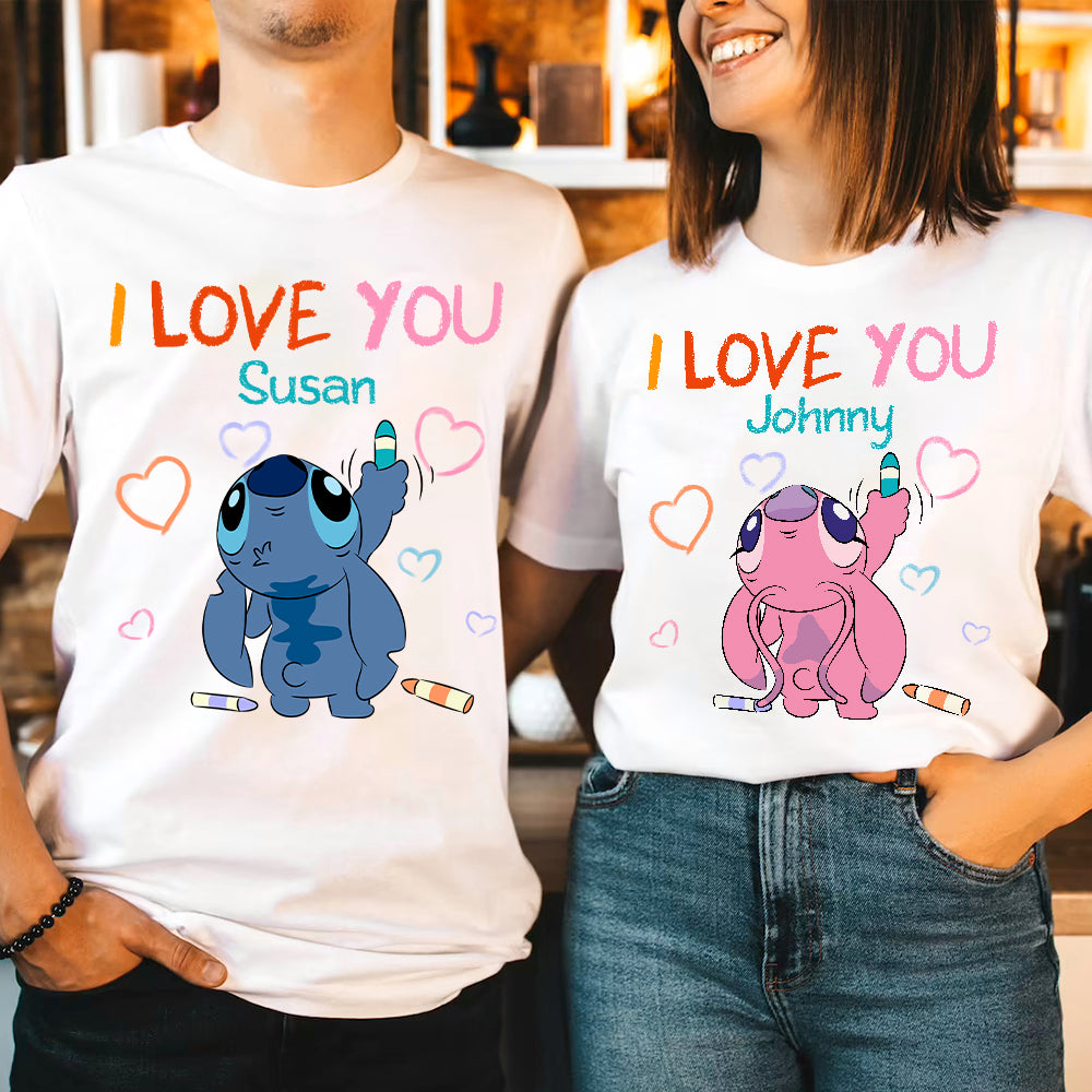 Couple Sweet Valentine's Day Shirt Hoodie Sweatshirt - Shirts - GoDuckee
