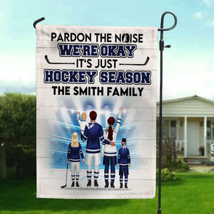 Hockey It's Just Hockey Season - Custom Flag - Flag - GoDuckee