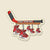 Ice Hockey Skates & Equipment Shape Doormat - Custom Hockey Family's Name - Doormat - GoDuckee