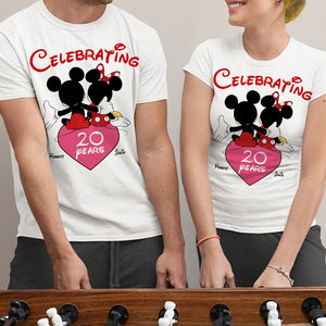 Couple Personalized Shirt 01HUHN180423 - Shirts - GoDuckee