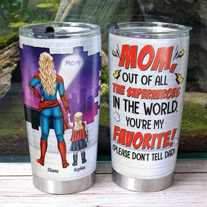 Family 05DNLH150323TM Mom And Child Personalized Tumbler Gift For Mom - Tumbler Cup - GoDuckee
