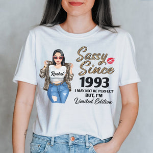 Year Of Birth Sassy Since - Personalized Shirts - Shirts - GoDuckee