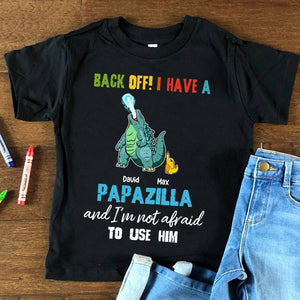 Back Off! Personalized Shirts - Gift For Father's Day - Shirts - GoDuckee