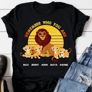 Remember Who You Are - Personalized Shirts - Gift For Dad - Shirts - GoDuckee